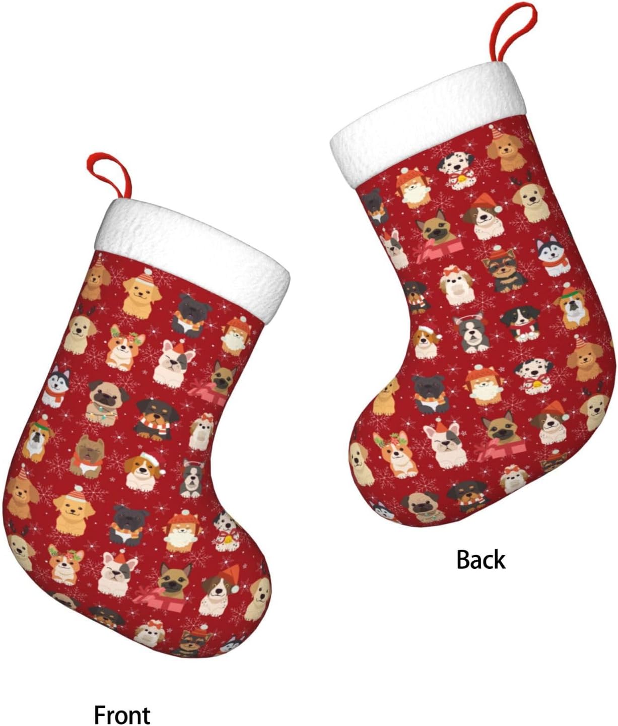 Bas de noël en forme de chien  - Christmas Stocking Hanging avis et prix