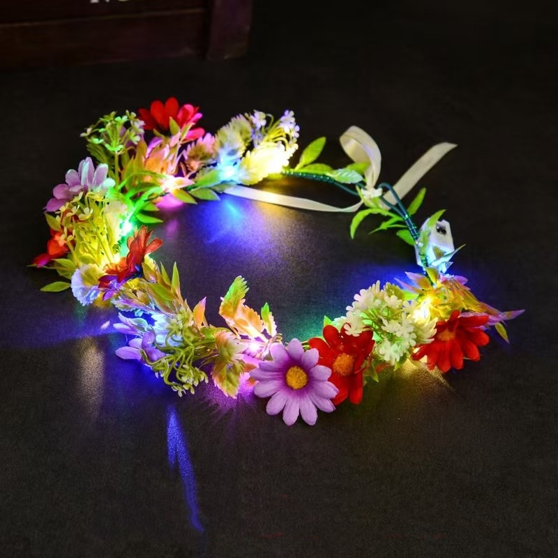 Couronne florale lumineuse LED - Led Fairy String Lights avis et prix