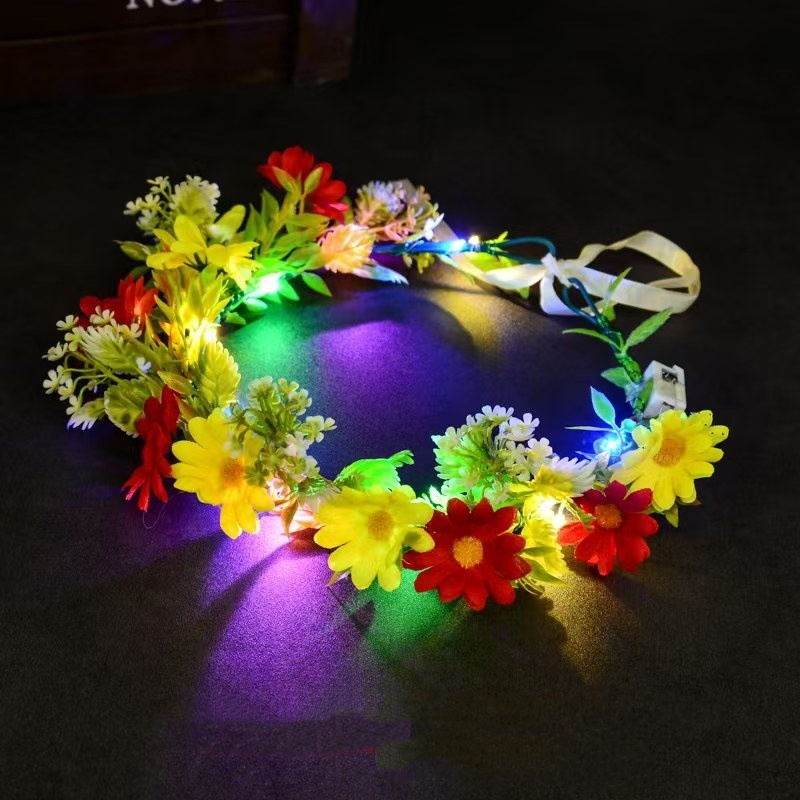 Couronne florale lumineuse LED - Led Fairy String Lights avis et prix