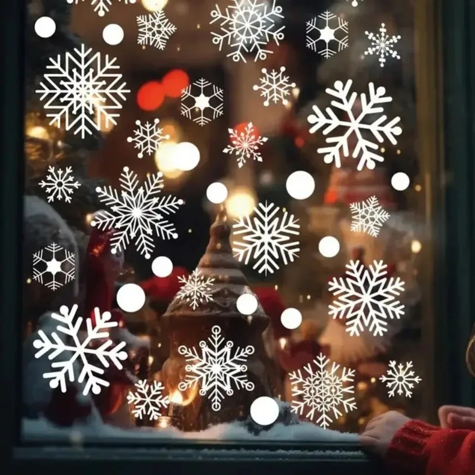 1 ensemble d'autocollants de f - Snowflake Window Decal avis et prix