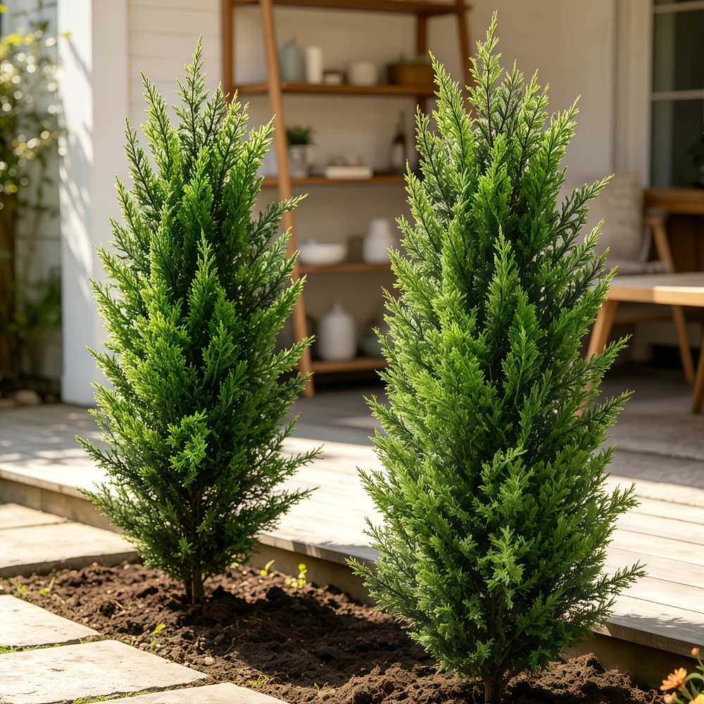 Lot de 2 poteaux décoratifs d' - Christmas Tree Artificial avis et prix