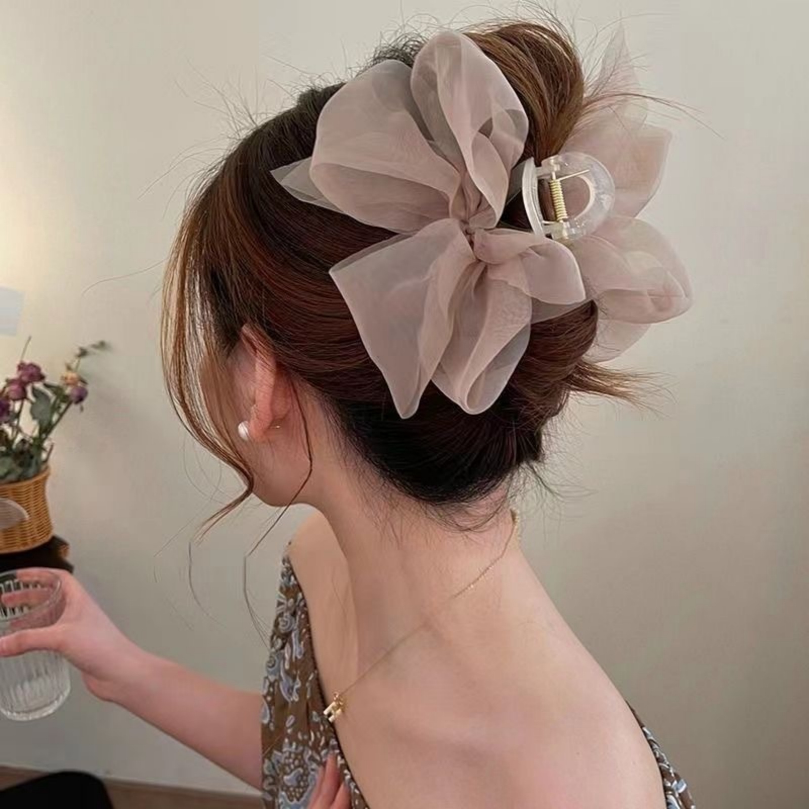 1PCFashion maille Tulle grand  - Ribbon Bow Gift avis et prix