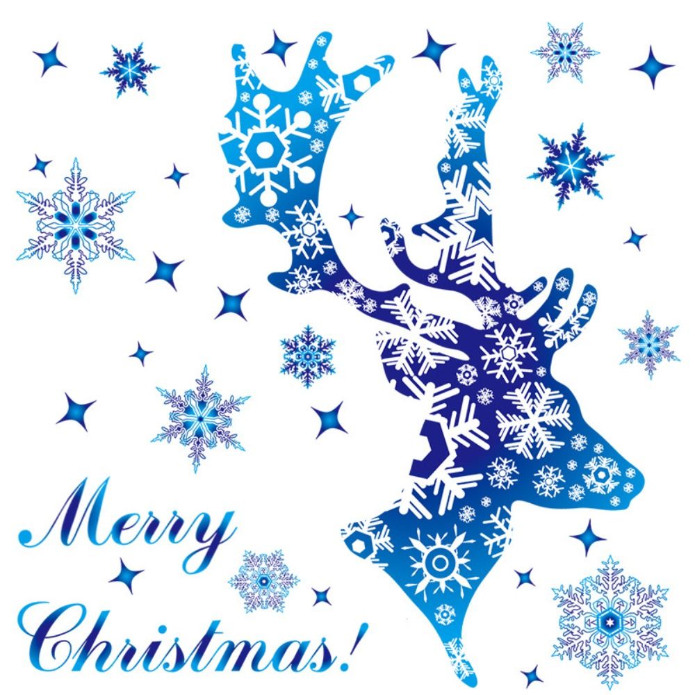 Autocollants de fenêtre de Noë - Snowflake Window Decal avis et prix