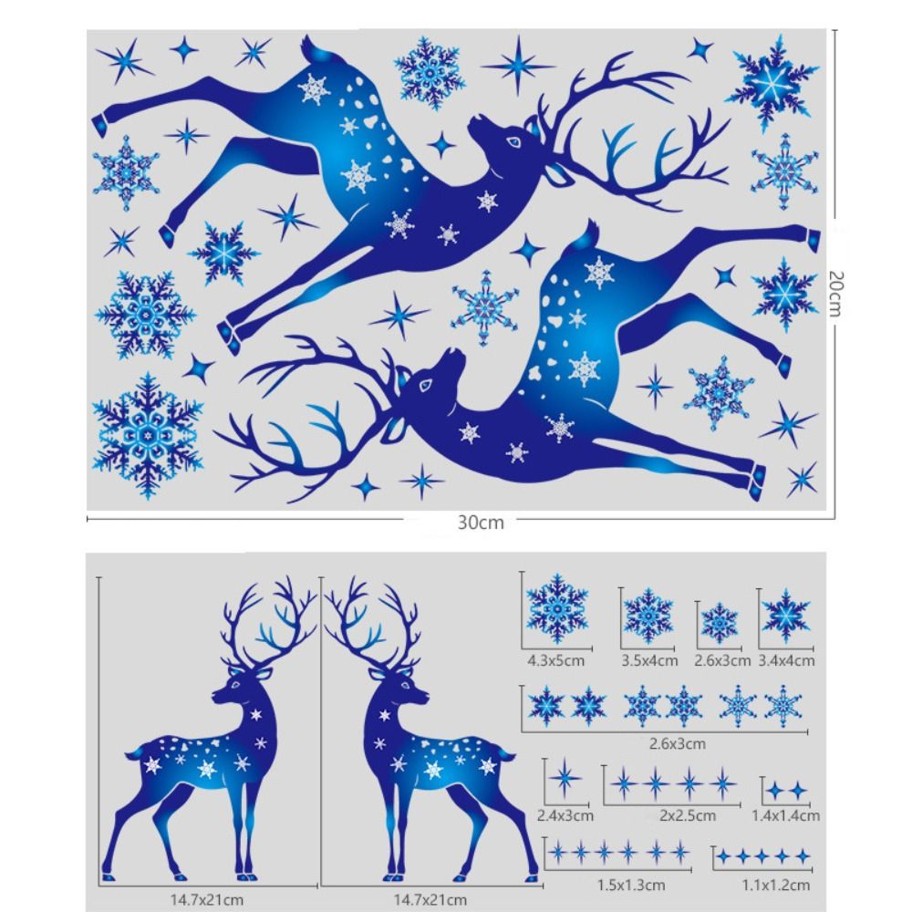 Autocollants de fenêtre de Noë - Snowflake Window Decal avis et prix