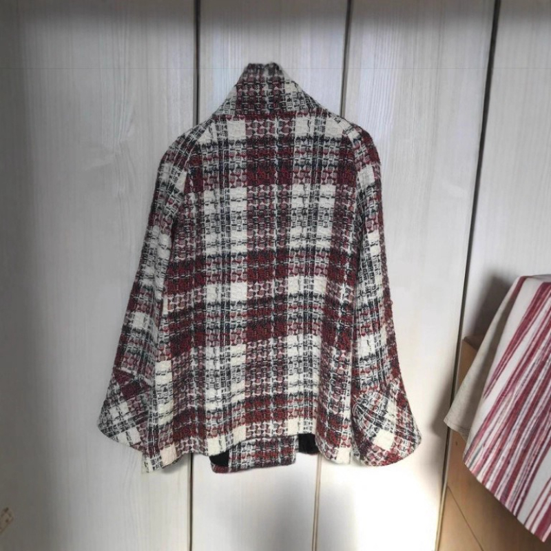 Manteau chic à carreaux chauds - Christmas Throw Blanket avis et prix